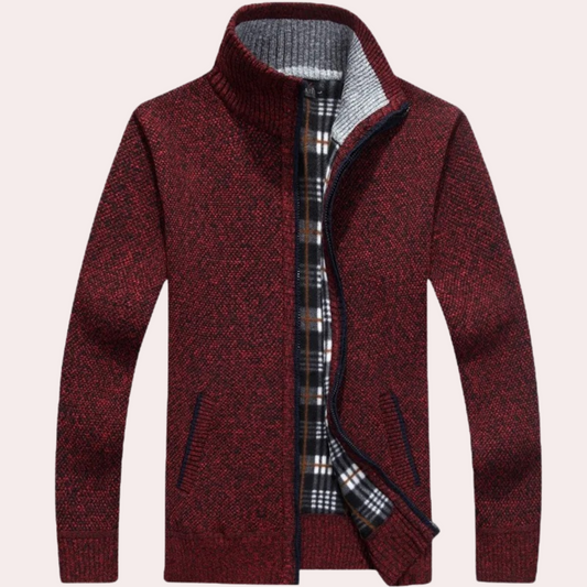 Stylish and Comfortable Men's Knitted Cardigan for Every Occasion