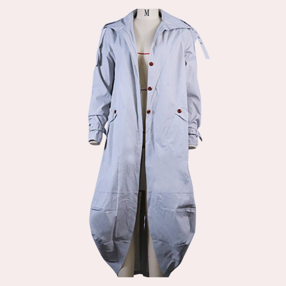 Trendy women's long coat