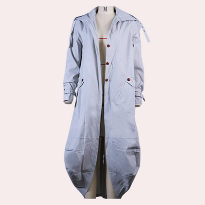 Trendy women's long coat
