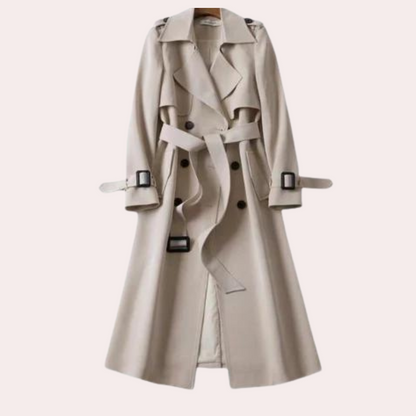 Stylish women's long coat for a chic look