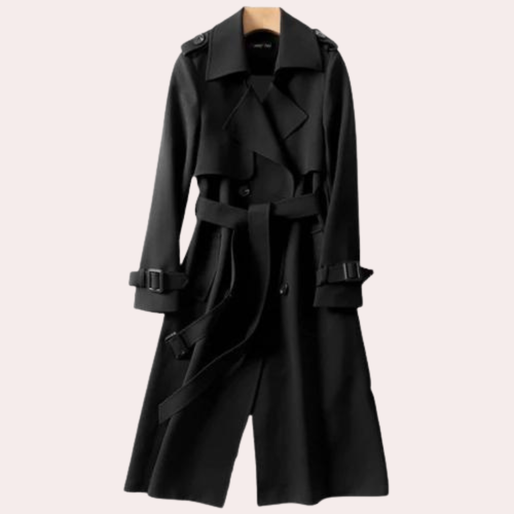 Stylish women's long coat for a chic look