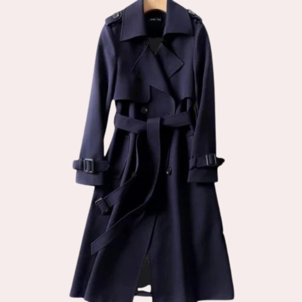 Stylish women's long coat for a chic look