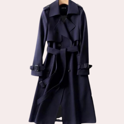 Stylish women's long coat for a chic look