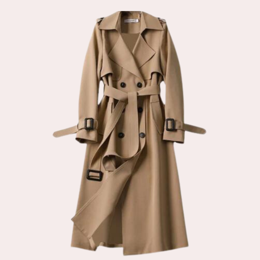 Stylish women's long coat for a chic look