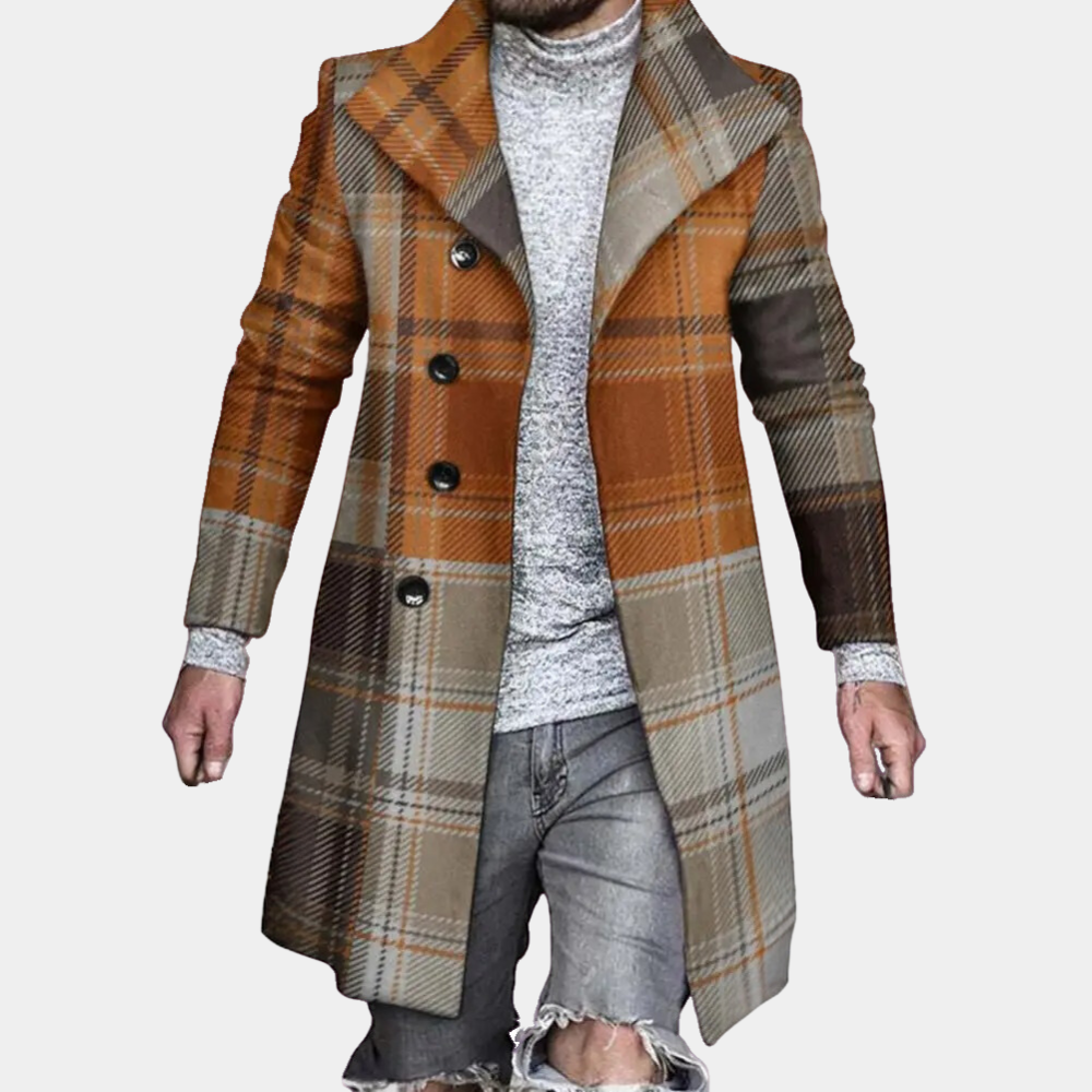 Trendy Mid-length Jacket for the Fashion-conscious Man