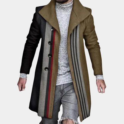 Trendy Mid-length Jacket for the Fashion-conscious Man