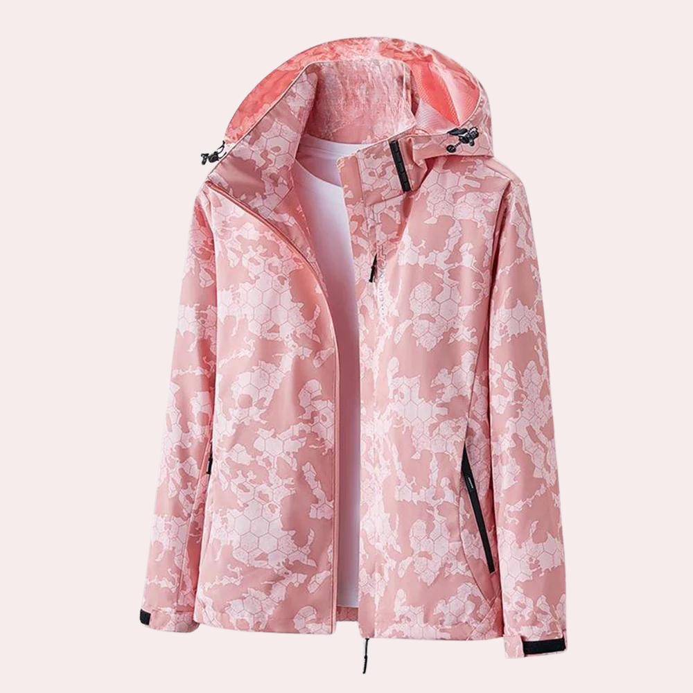 Stylish women's hoodie with a handy detachable hood