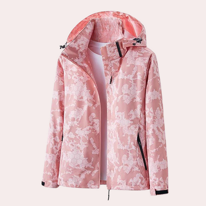 Stylish women's hoodie with a handy detachable hood