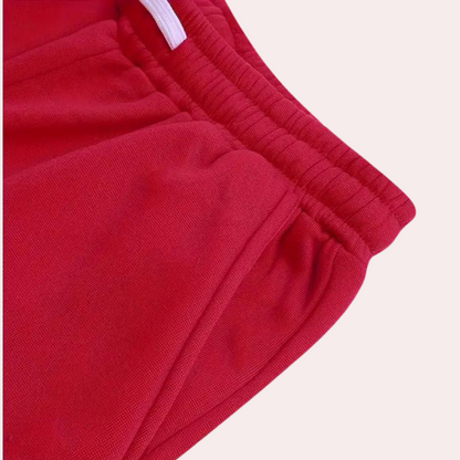 Modern and stylish women's hooded set