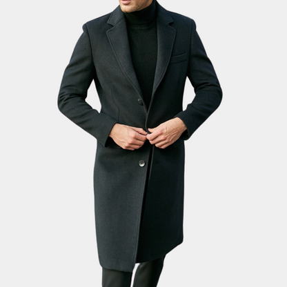 Constantin - Elegant Men's Trench Coat in Timeless Style