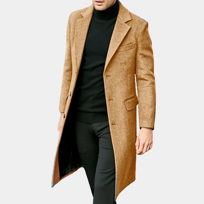 Constantin - Elegant Men's Trench Coat in Timeless Style
