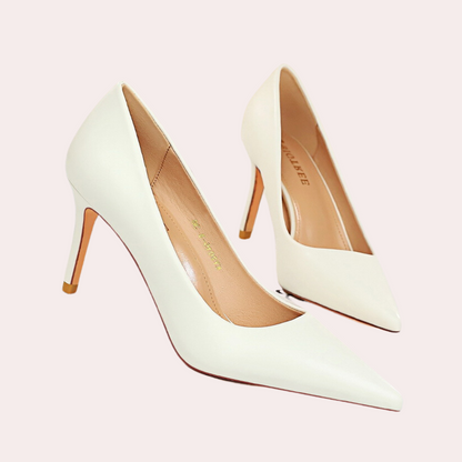 Stylish women's shoes with sophisticated high heels