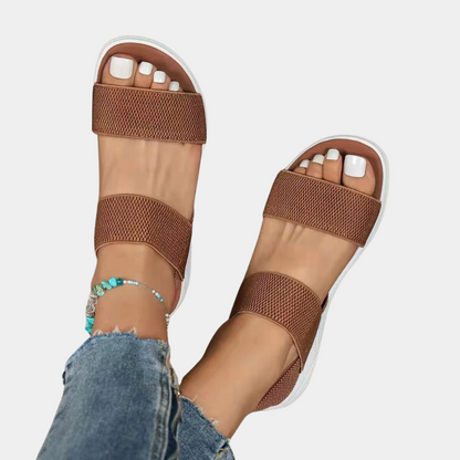 Elegant and trendy flat sandals for women