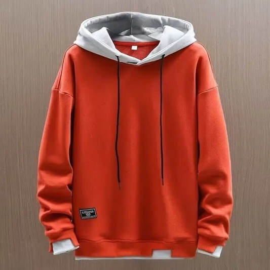 Casual and warm men's hoodie