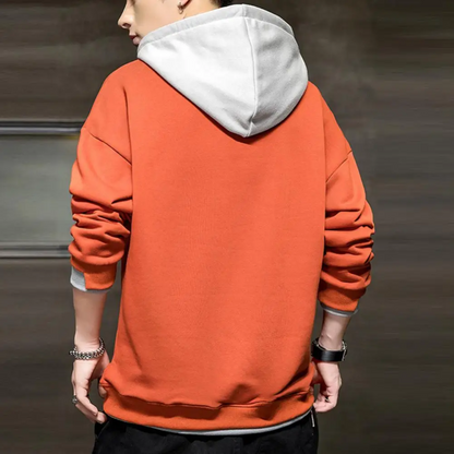Casual and warm men's hoodie