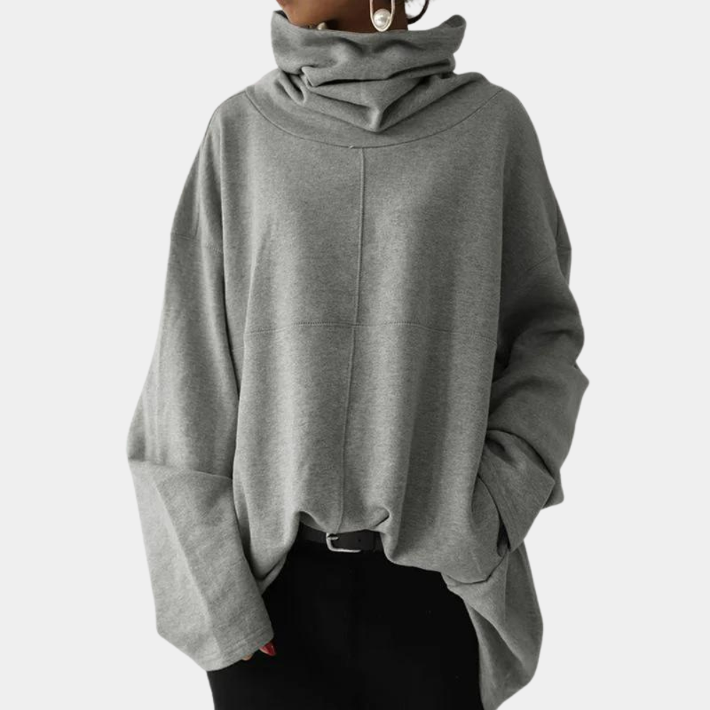 Stylish modern turtleneck for women
