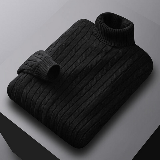 Stylish and comfortable men's turtleneck
