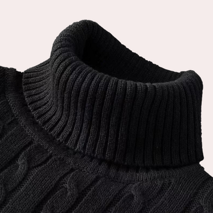 Stylish and comfortable men's turtleneck