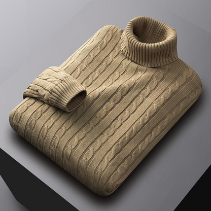 Stylish and comfortable men's turtleneck