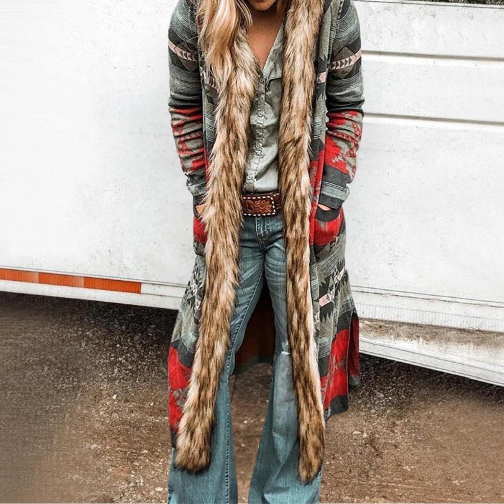 Myra - Elegant Women's Jacket with Stylish Hood