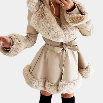 Petronela - Glamorous women's jacket with stylish hoodie