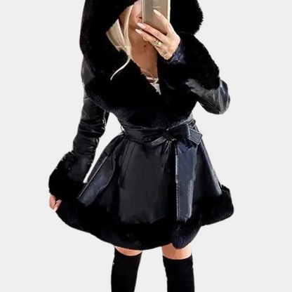 Petronela - Glamorous women's jacket with stylish hoodie