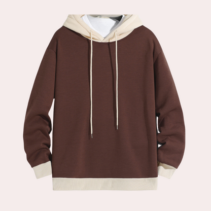 Dimitris - Elegant men's hoodie for a stylish look