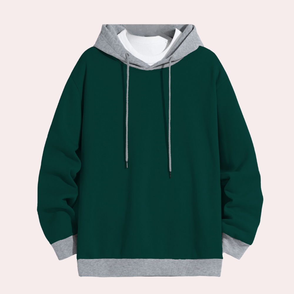 Dimitris - Elegant men's hoodie for a stylish look