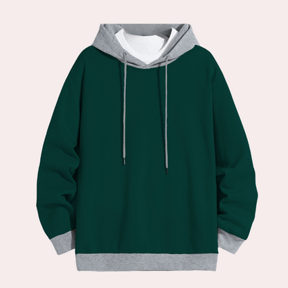 Dimitris - Elegant men's hoodie for a stylish look