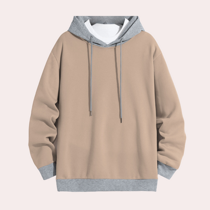 Dimitris - Elegant men's hoodie for a stylish look