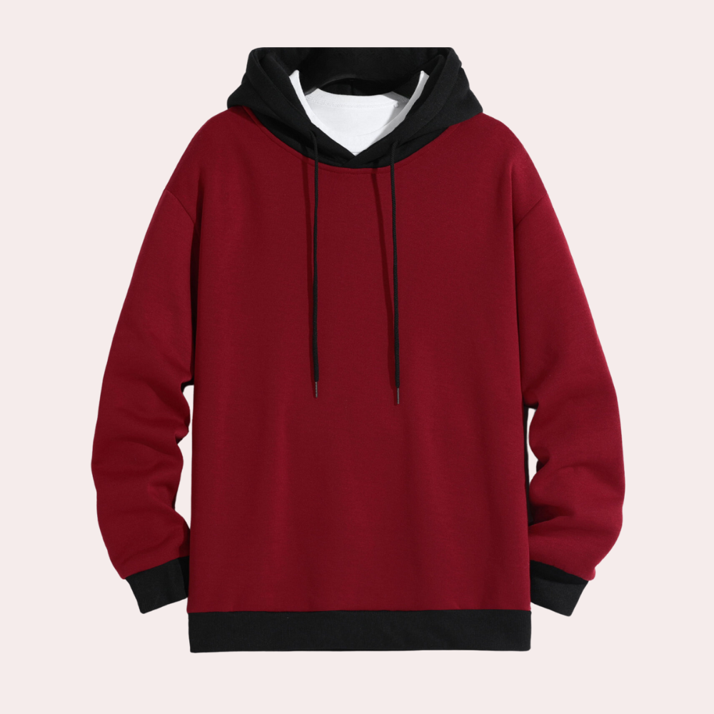 Dimitris - Elegant men's hoodie for a stylish look
