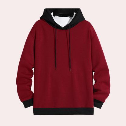 Dimitris - Elegant men's hoodie for a stylish look