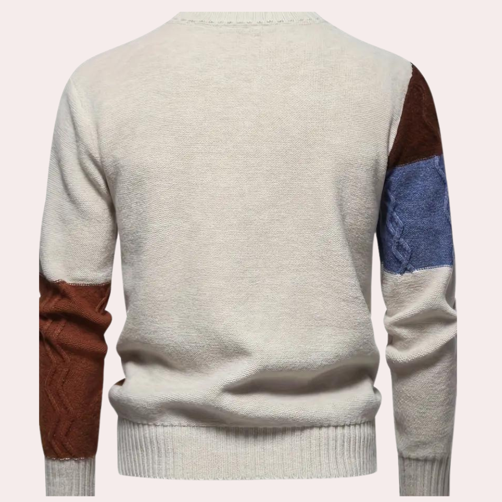 Boian - Stylish and comfortable knitted jumper for men