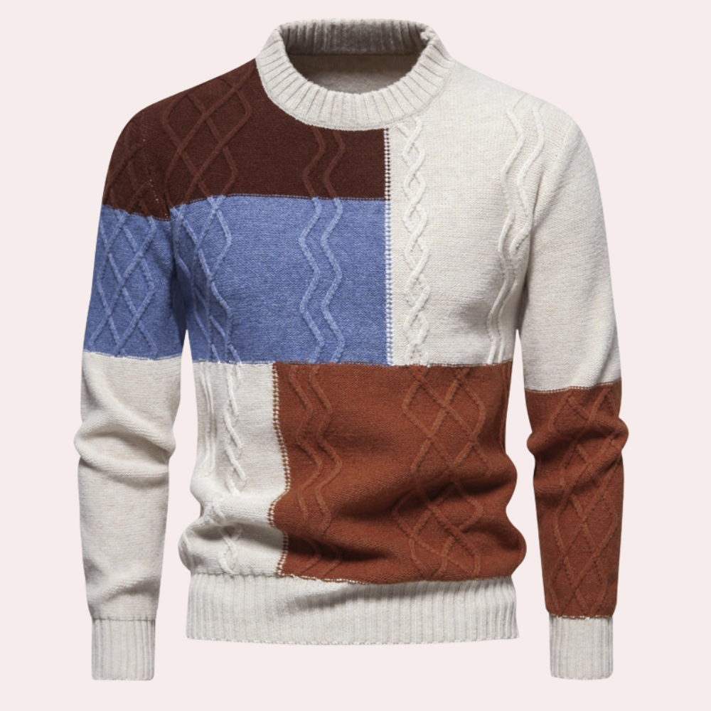 Boian - Stylish and comfortable knitted jumper for men