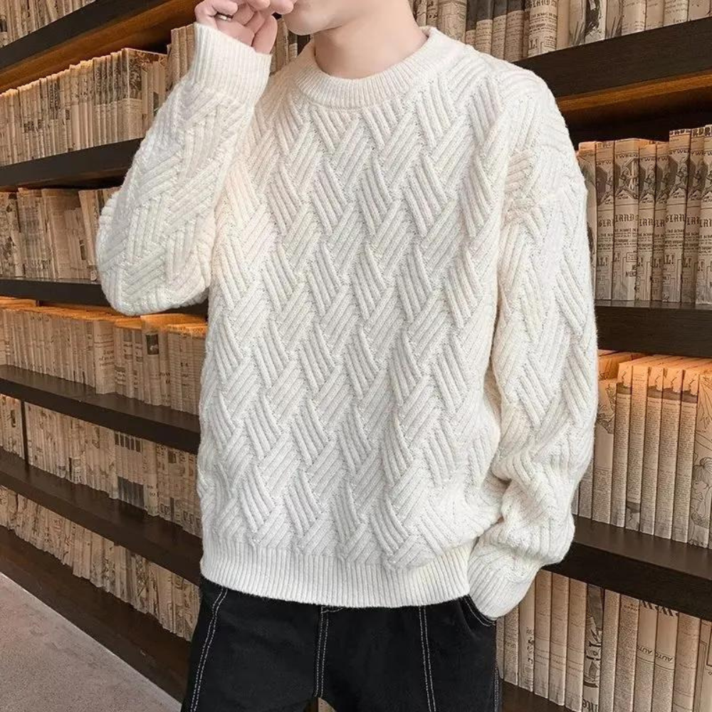 Kronid - Elegant knitted jumper for men