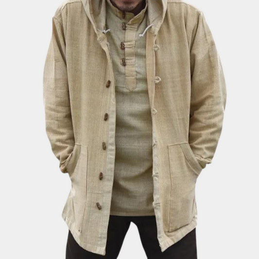 Codrut - Fashionable men's hooded jacket