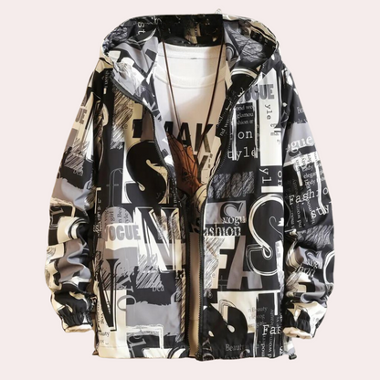 Stylish Urban Lightweight Jacket with Hood from Dimitri for Men