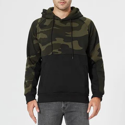 Costas - Casual Camouflage Hoodie for a Relaxed Look in Men