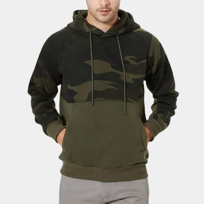 Costas - Casual Camouflage Hoodie for a Relaxed Look in Men
