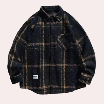 Dimitrios - Stylish and Comfortable Checked Men's Jacket