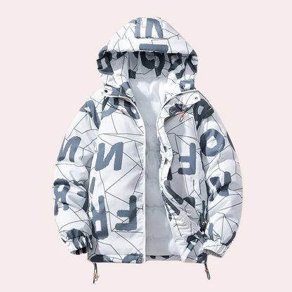 Dareau - Elegant men's jacket with trendy hoodie