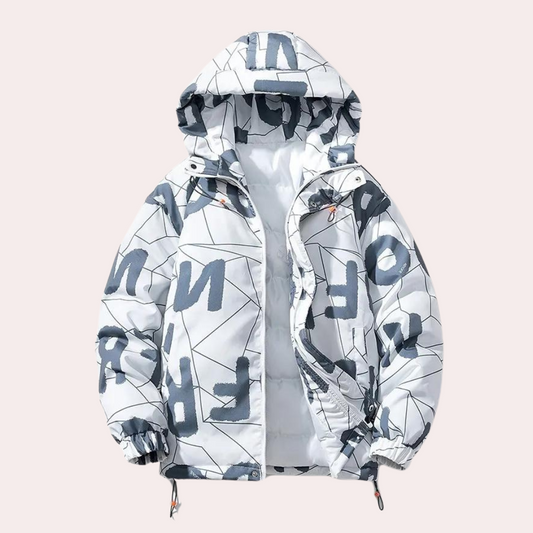 Dareau - Elegant men's jacket with trendy hoodie