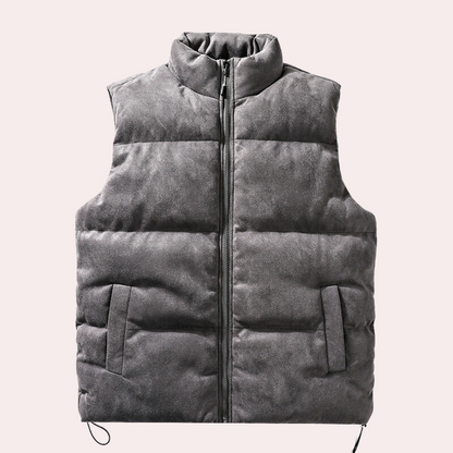 Adorjan - Stylish and comfortable padded men's vest for cold days