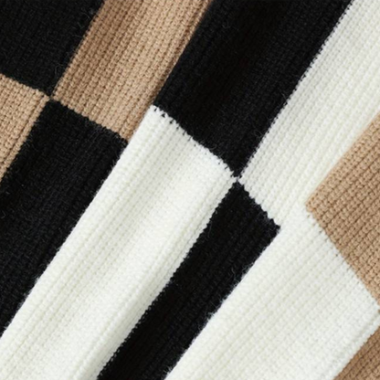 Agoston - Stylish Colour Block Pullover for the Modern Man