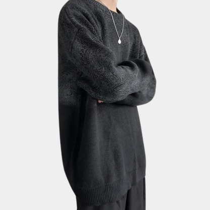 Stylish men's knitted pullover from Arpad