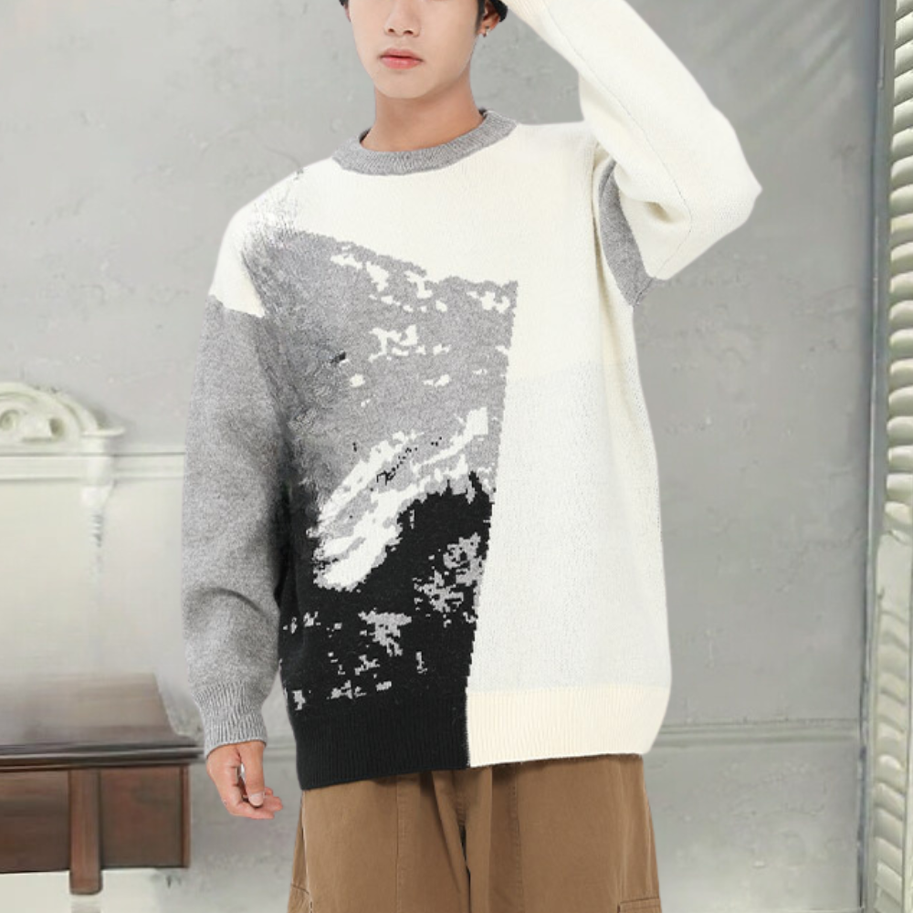 Chic Balint Pullover Sweater for the Modern Man