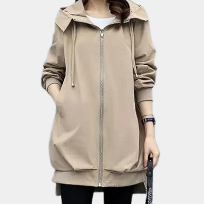 CLEMENTINE - Elegant Long Jacket for Women