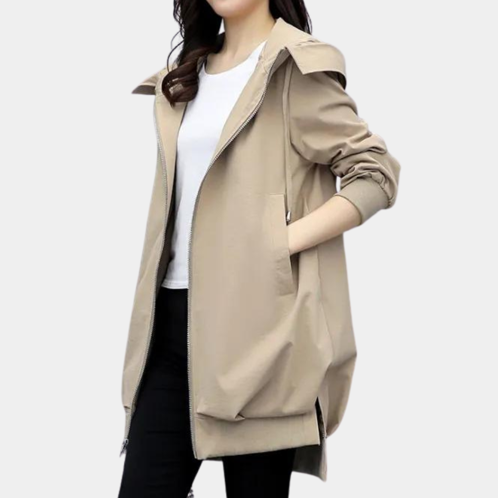 CLEMENTINE - Elegant Long Jacket for Women