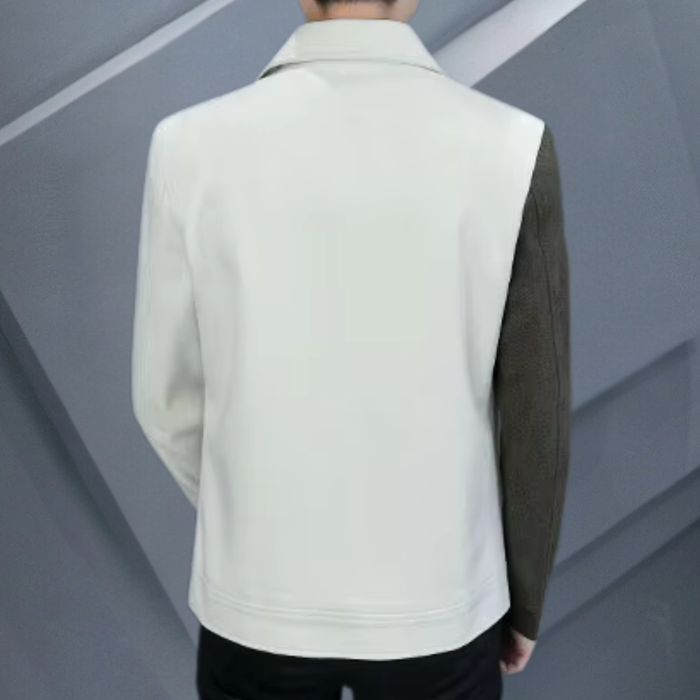 FRED - Stylish Men's Jacket with Chic Colour Contrast