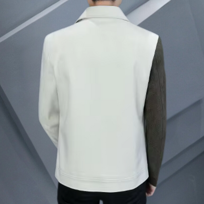 FRED - Stylish Men's Jacket with Chic Colour Contrast